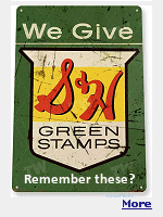 In 1896, the company Sperry & Hutchinson� known as S&H � created a rewards program for companies in the United States who wanted to give customers an incentive to come back to their stores and other establishments. Soon the stamps were everywhere. You could get them with your fill-up at gas stations, while shopping at the grocery store, and with purchases at select department stores.